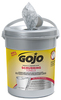 A Picture of product 670-776 GOJO® Scrubbing Towels. 10.5 X 12 in. 6 canisters.