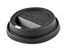 A Picture of product 120-314 Traveler® Dome Hot Cup Lids. 4 inch diameter. Black. 1000 count.