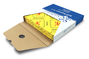 A Picture of product 965-861 High Visibility Universal Sorbent Pads. 16 X 18 in. 125 count.