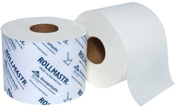 RollMastr® 1-Ply High Capacity Bathroom Tissue. White. 48 count.
