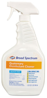 Clorox® Broad Spectrum Quaternary Disinfectant Cleaner. 32 oz. 9 count.