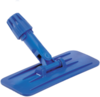 A Picture of product 541-111 Swivel Pad Holder with Universal Locking Collar.  Holds 4-1/2" x 10" Cleaning Pads.  Locking Collar accepts 15/16" tapered handle (Utility Pad Holder)