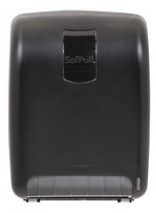 Georgia Pacific® Professional SofPull® High Capacity Touchless Towel Dispenser, 9 3/4" x 16" x 12", Black