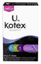 A Picture of product 965-742 U by Kotex Security Tampons Multi-Pack, Unscented (50 ct.)