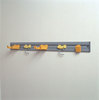 A Picture of product 965-075 Closet Organizer and Tool Holder. S-hooks (3), Double Hook, Clip Holder, Carry Sling.. Gray Color.