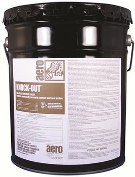 Knock Out.  Oil based weed killer, fast acting, acts on contact.  Ready to Use.  5 Gallon Pail 0.98% Bromocil
