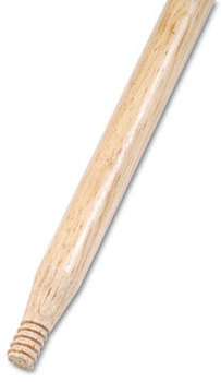 Boardwalk® Heavy-Duty Threaded End Hardwood Broom Handle,  1 1/8" Dia. x 60 Long