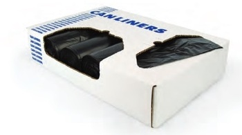 Can Liners. 24 X 32 in. 12-16 gal. 0.35  Mil. Clear. 500 count.