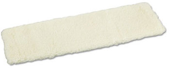Boardwalk® Lambswool Finish Applicator Refill Pads. 18 in. White.