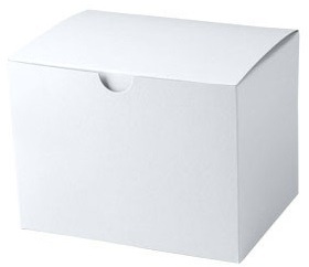 Tuck-it Folding Gift Box. 6 X 4 1/2 X 4 1/2 in. White. 100 count.