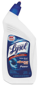 Professional LYSOL® Brand Disinfectant Toilet Bowl Cleaner, 32oz Bottle, 12/Case