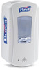 A Picture of product 672-223 PURELL® LTX-12™ Touch-Free Hand Sanitizer Dispenser. 1200 mL. 10.69 X 5.79 X 3.94 in. White.