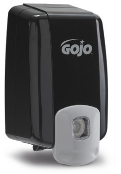 GOJO® NXT® MAXIMUM CAPACITY™ Push-Style Dispenser for GOJO® Lotion Soap or Shower Soap. 2,000 mL. 4.5 X 6.5 X 10.81 in. Black.