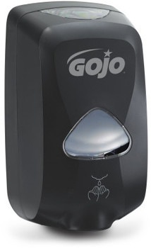 GOJO® TFX™ Touch-Free Dispenser for GOJO® Foam Soap. 1200 mL. 10.58 X 4.09 X 6.0 in. Black. 12 dispensers/case.