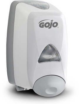 GOJO® FMX-12™ Push-Style Dispenser for GOJO® Foam Soap. 1250 mL. 5.12 X 6.12 X 10.56 in. Dove Gray. 6/case.