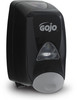 A Picture of product 672-216 GOJO® FMX-12™ Dispenser,  1250mL, 6 1/8w x 5 1/8d x 10 1/2h, Black