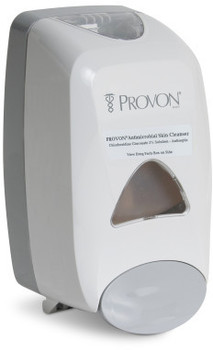 PROVON® FMX-12™ Dispenser. Push-Style Dispenser for PROVON® Foam Soap or Shower Soap.  Gray Color.