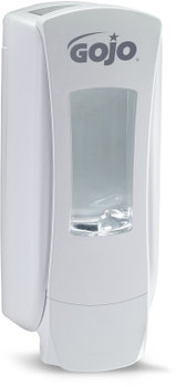 GOJO® ADX-12™ Push-Style Dispenser for GOJO® Foam Soap. 1250 mL. 3.97 X 11.86 X 4.64 in. White.