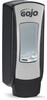 A Picture of product 672-234 GOJO® ADX-12™ Push-Style Dispenser for GOJO® Foam Soap. 1250 mL. 3.97 X 11.86 X 4.64 in. Chrome.