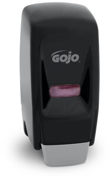 GOJO® 800 Series Bag-in-Box Dispenser. Push-Style Dispenser for GOJO® Lotion Soap.  Black Color.