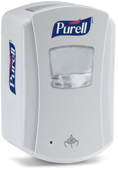 PURELL® LTX-7™ Touch-Free Dispenser for PURELL® Hand Sanitizer. 8.64 X 5.74 X 3.94 in. White.