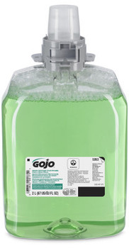 GOJO® Green Certified Foam Hand, Hair & Body Wash,  Cucumber Melon, 2000mL Refill, 2/Carton