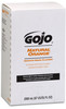 A Picture of product 968-334 GOJO® NATURAL ORANGE™ Smooth Hand Cleaner Refill. 2000 mL. Citrus scent. 4 Refills/Case.