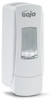 A Picture of product 966-766 GOJO® ADX-7™ Push-Style Dispenser. 700 mL. 3.71 X 9.79 X 3.94 in. White.