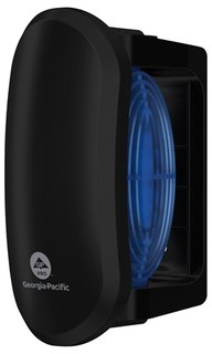 Georgia-Pacific® Passive Whole-Room Freshener Dispenser. 3.232 X 4.057 X 6.83 in. Black.