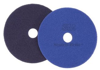Scotch-Brite™ Diamond Floor Pad Plus. 27 in. Purple. 5/case.