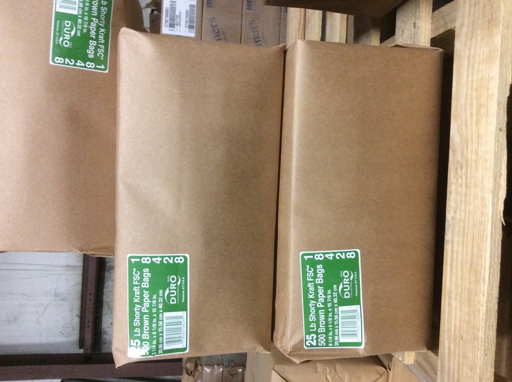 5 Lb Brown Paper Bags 500 Per Case