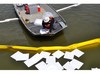 A Picture of product 964-276 Oil-Only Standard Capacity Sorbent Pads. 16 X 18 in. White. 100 count.  ** Pallet Only **