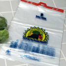 Produce Bag with Header.  11" x 17".