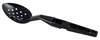 A Picture of product 967-124 Cambro 11" Perforated Serving Spoon Black.