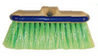 A Picture of product 965-006 Vehicle Window Wash Brushes with Staple-less Bumpers – Green 10″