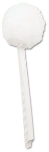 Boardwalk® Toilet Bowl Mop,  12 inch, White.  25 Mops/Case.