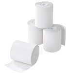 Point of Sale Roll Paper.  Thermal Paper for Thermal Printers.  3.125" x 220 Feet.