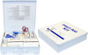 A Picture of product 968-948 First Aid Kit. 50 Person Metal First Aid Kit with Wall Mountable Clips.