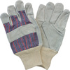 A Picture of product STZ-X7070 Gunn Cut Leather Gloves. Men's size. Red, Blue, and Black. 10 dozen.