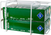 A Picture of product STZ-M1060 2 Box Wire Rack for 100 Pack Disposable Gloves. White.