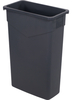 A Picture of product 963-200 TrimLine™ Rectangular Waste Container/Trash Can. 11 X 20 X 30 in. 23 gal. Gray.