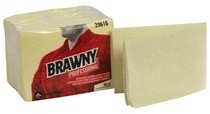 Georgia Pacific® Professional Brawny Disposable Dusting Cloths,  17 x 24, Yellow, 50/Pack, 4 Packs/Carton