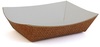 A Picture of product 964-661 SCT Hearthstone Food Trays. 2#. 5 27/32 X 3 63/64 X 1 1/2 in. 250/sleeve, 4 sleeves/case.