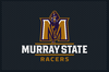 A Picture of product 963-224 Superscrape Impressions Entrance-Scraper Indoor/Outdoor Floor Mat with Custom "Murray State Racers" Design. 4X6 ft.