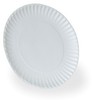 A Picture of product DXE-WNP90D Dixie® White Paper Plates,  9" dia, 250/Pack, 4 Packs/Case