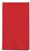 A Picture of product 971-061 Touch of Color 2-ply Paper 1/8 fold Dinner Napkins. Classic Red. 600 count (6/100)