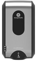 GP enMotion® Stainless Finish Gen2 Automated Touchless Soap & Sanitizer Dispenser. 6.45 X 3.95 X 11.75 in.