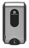 A Picture of product 964-674 GP enMotion® Stainless Finish Gen2 Automated Touchless Soap & Sanitizer Dispenser. 6.45 X 3.95 X 11.75 in.