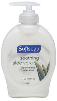 Softsoap® Moisturizing Liquid Hand Soap with Aloe. 7.5 oz. 6 pump bottles/case.