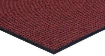 Apache Rib™ Indoor Entrance Mat. 3 X 5 ft. Russet Red.